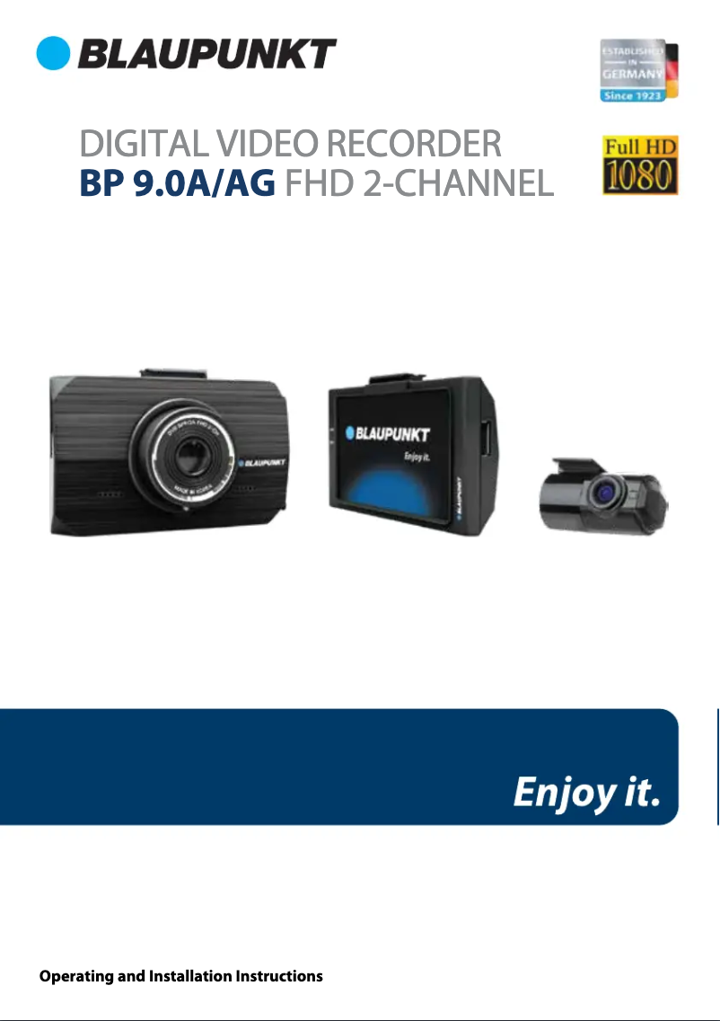 Página 1 del manual Manual de usuario Blaupunkt BP 3.1A