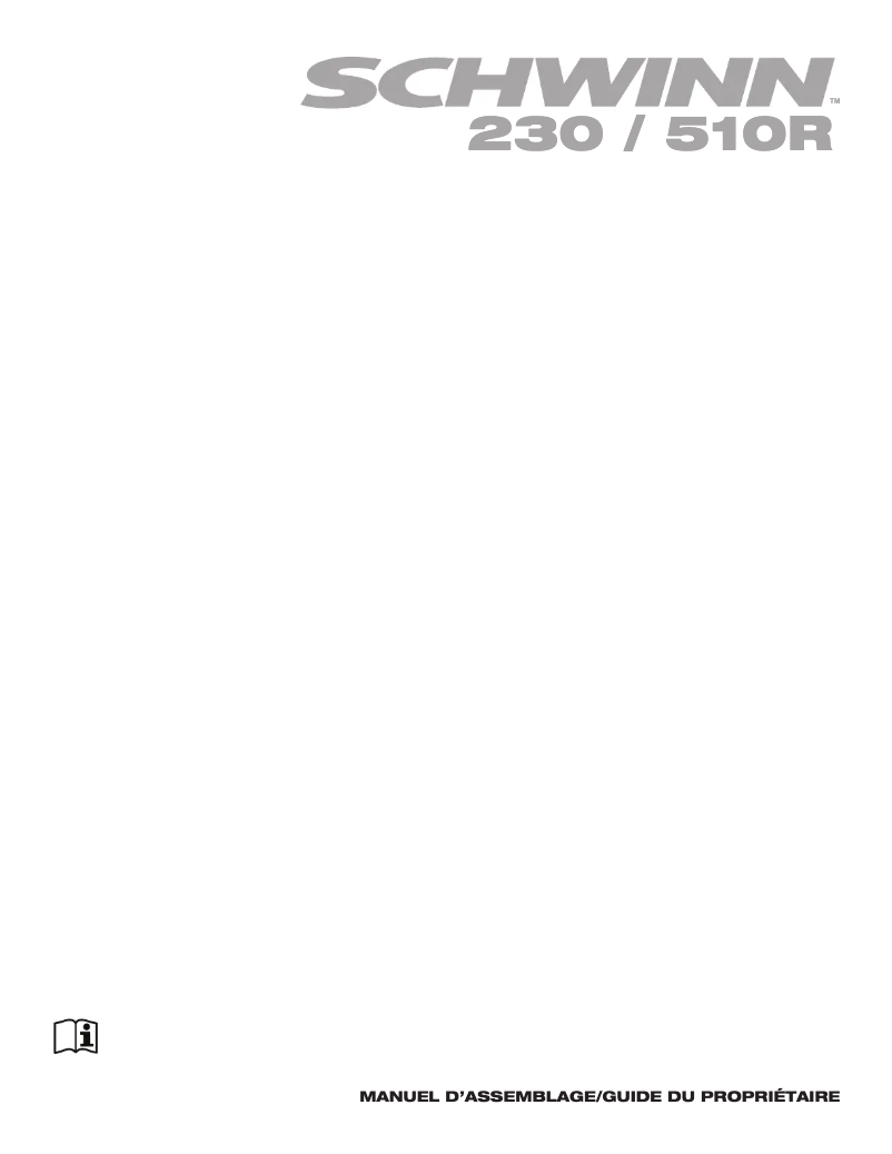 Image de la première page du manuel de l'appareil 510R