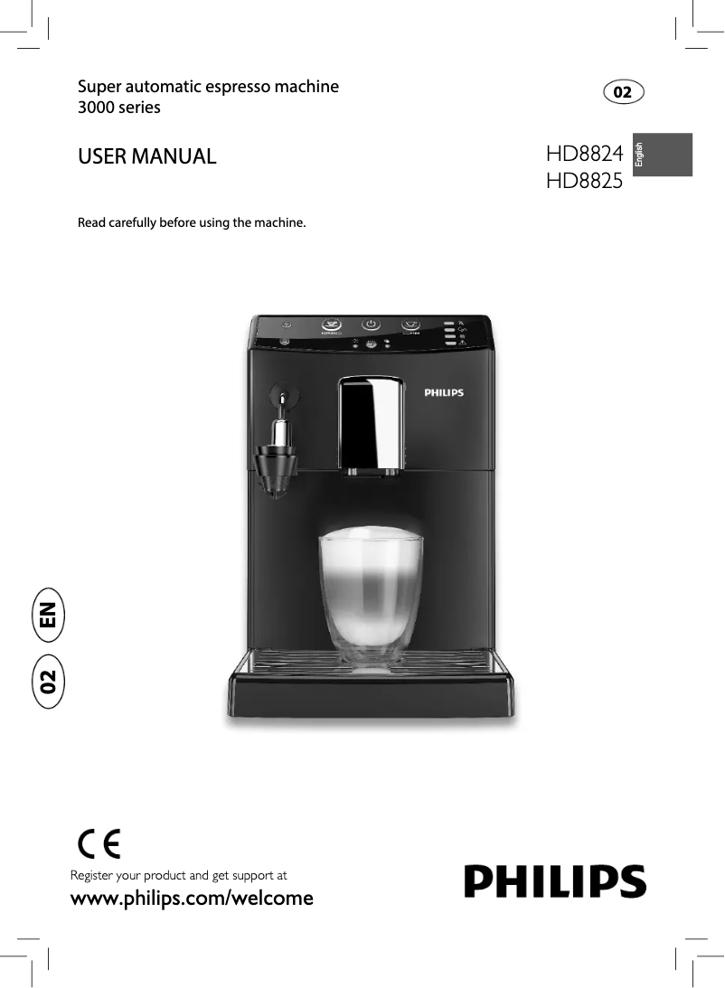 Page 1 de la notice Manuel utilisateur Philips 3000 series HD8825