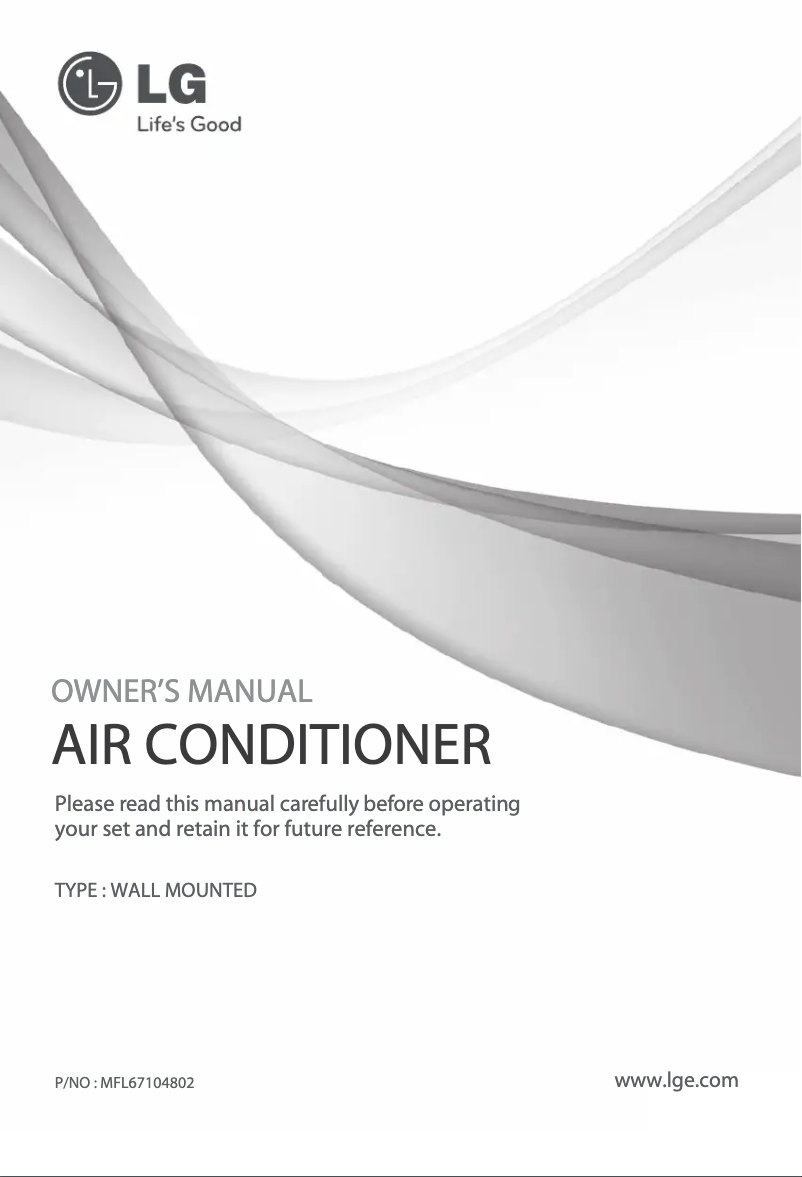 Página 1 del manual Manual de usuario LG HSNC186C4A5