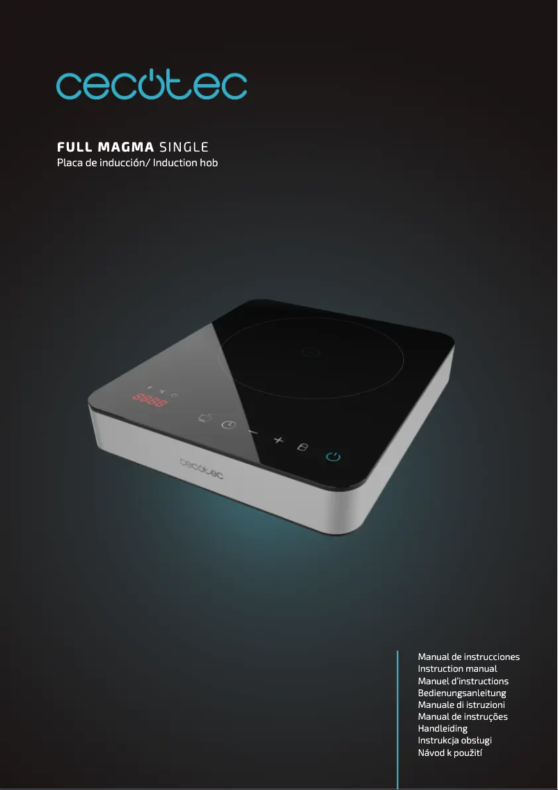 Image de la première page du manuel de l'appareil Full Magma Single