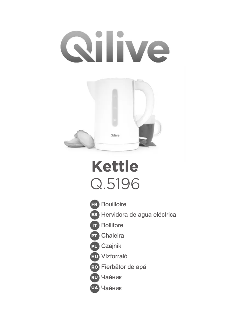 Page n°1 - Manuel utilisateur Qilive Q.5196