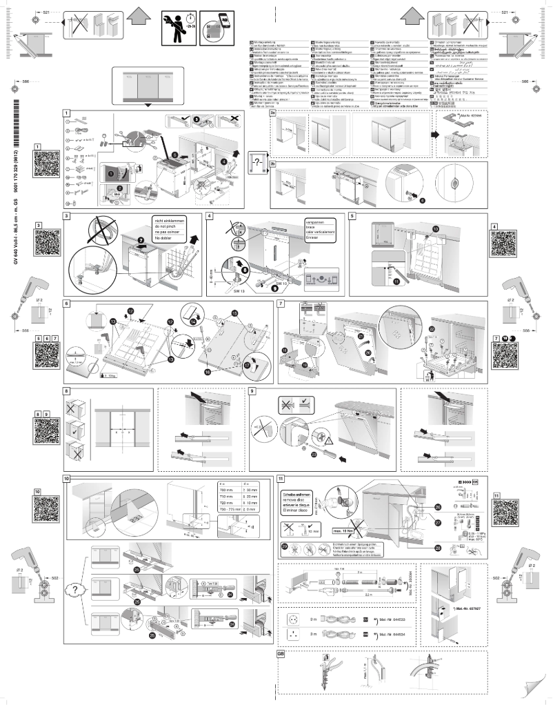 Page n°1 - Guide d'installation Siemens SX658X04IE