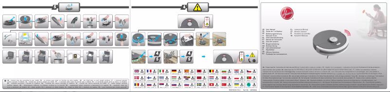 Page 1 de la notice Manuel utilisateur Hoover HG450HP 011