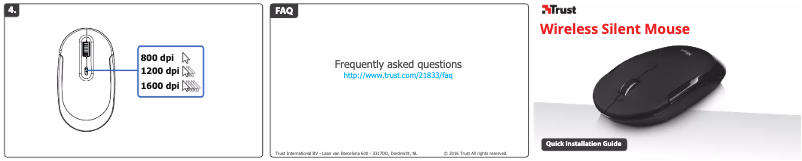 Image de la première page du manuel de l'appareil Mute 21833