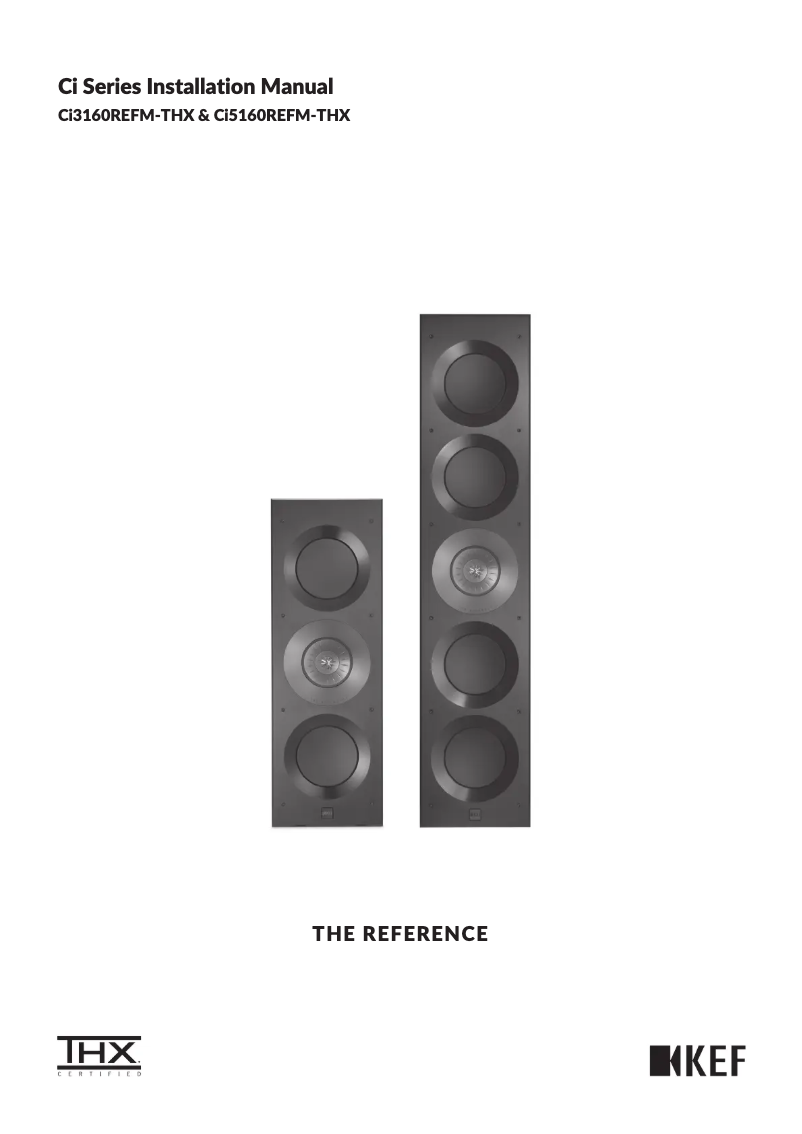 Image de la première page du manuel de l'appareil Ci5160REFM-THX