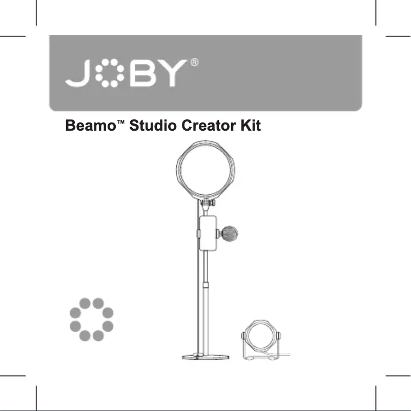 Page 1 de la notice Manuel utilisateur Joby Beamo