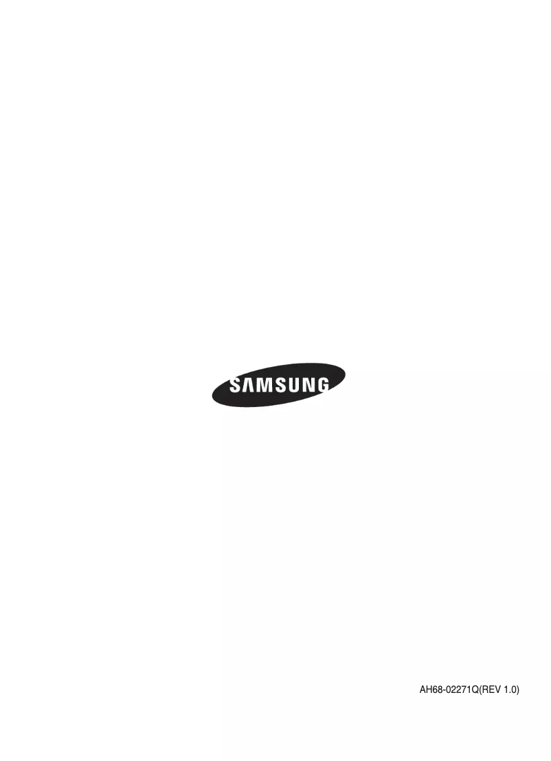 Page 1 de la notice Manuel utilisateur Samsung MM-C330D