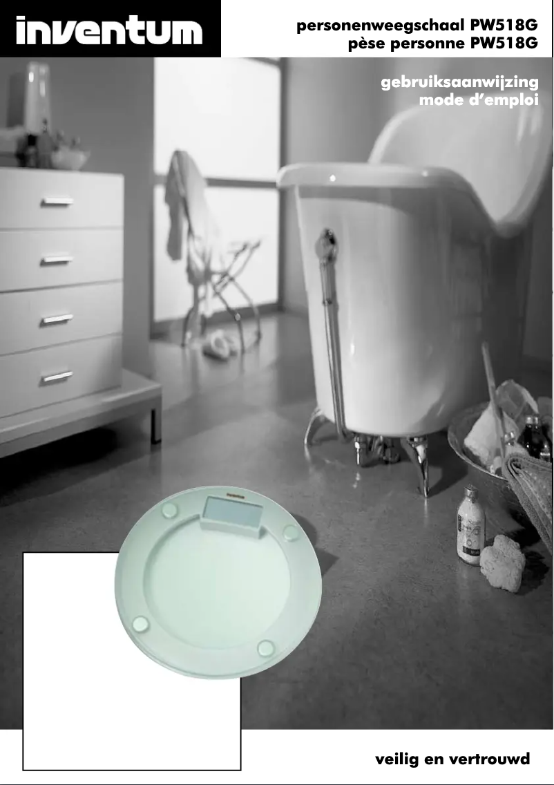 Image de la première page du manuel de l'appareil PW518G