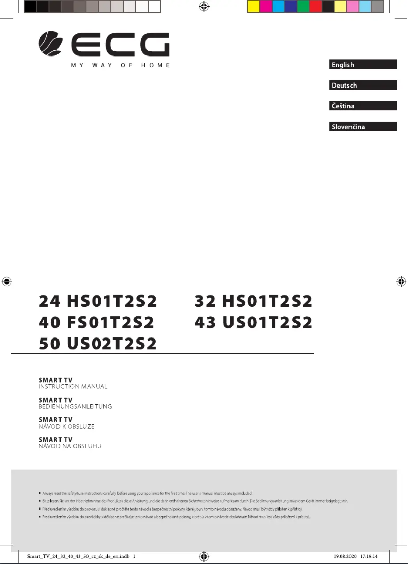Page 1 de la notice Fiche technique ECG 40 FS01T2S2