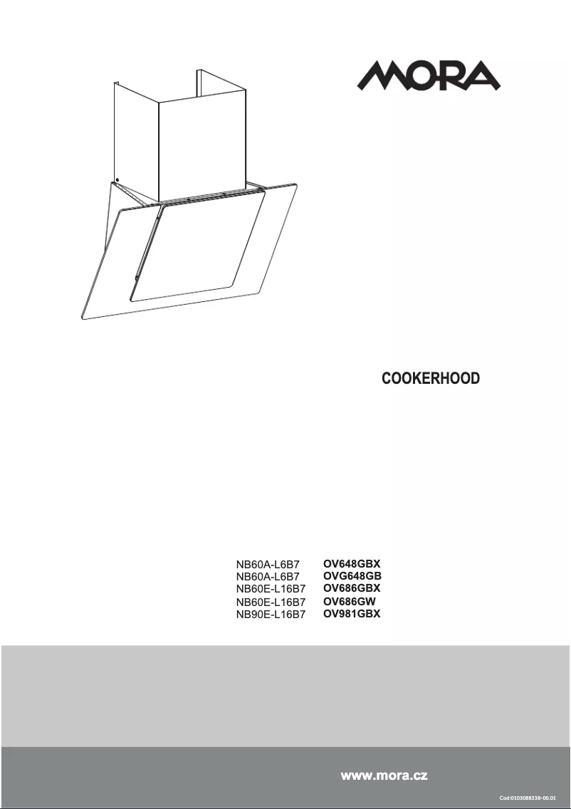 Page 1 of the manual User Manual Mora OVG 648 GB
