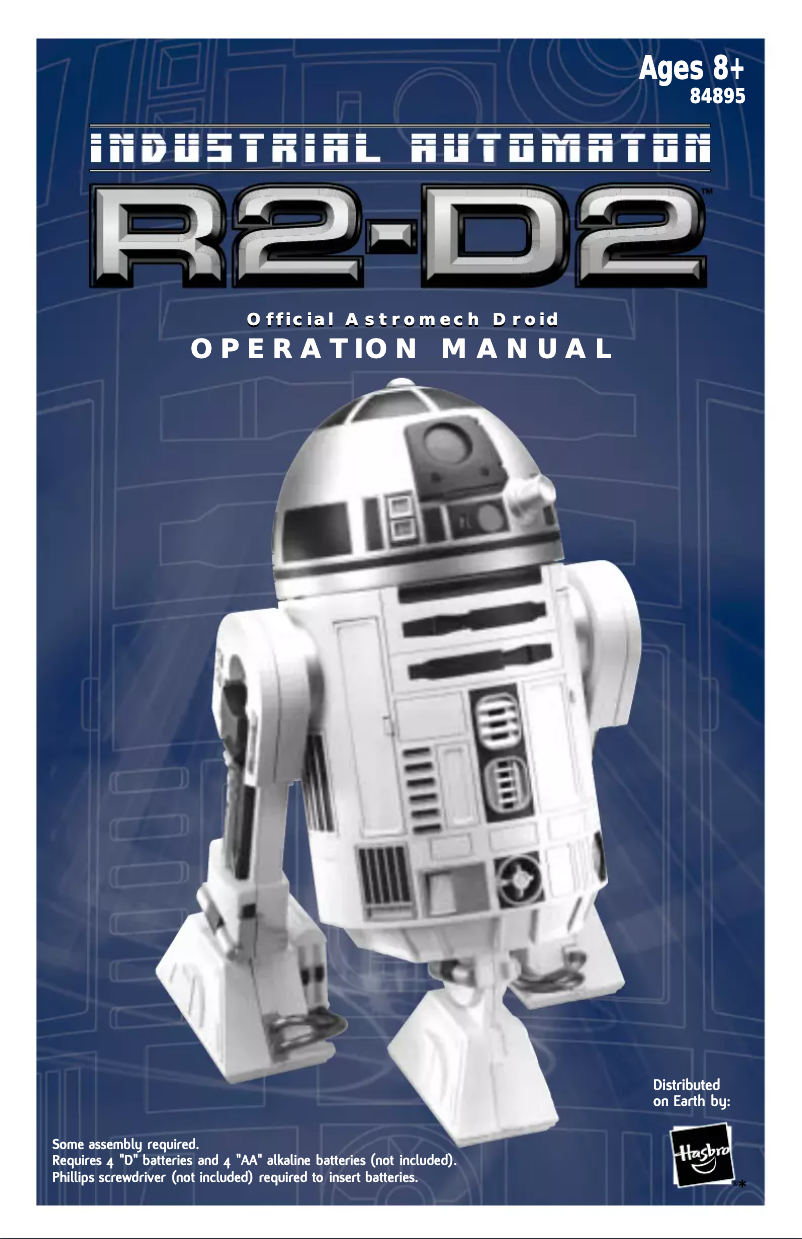 Image de la première page du manuel de l'appareil R2-D2 84895