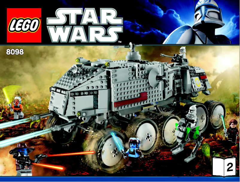 Page 1 de la notice Manuel utilisateur Lego Star Wars 8098