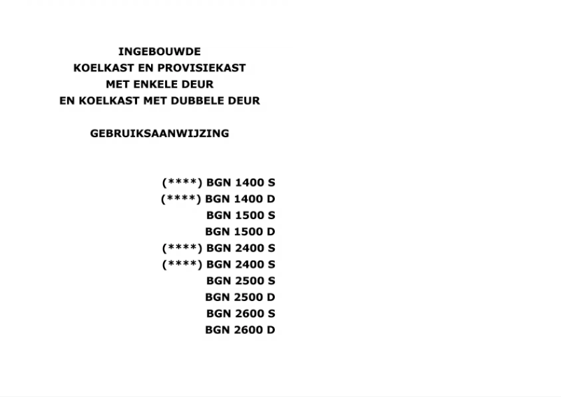 Page 1 de la notice Manuel utilisateur Fagor 3FIS-884