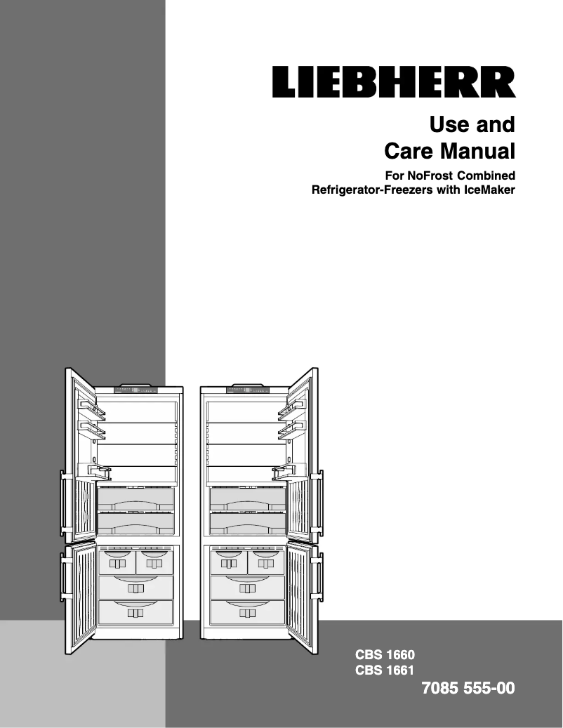 Image de la première page du manuel de l'appareil CBS 1660