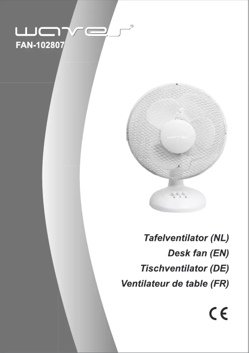 Image de la première page du manuel de l'appareil FAN-102807