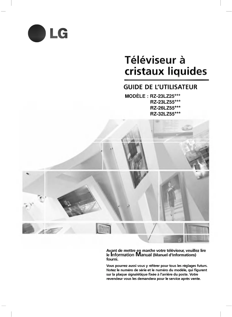 Image de la première page du manuel de l'appareil RZ-32LZ55H