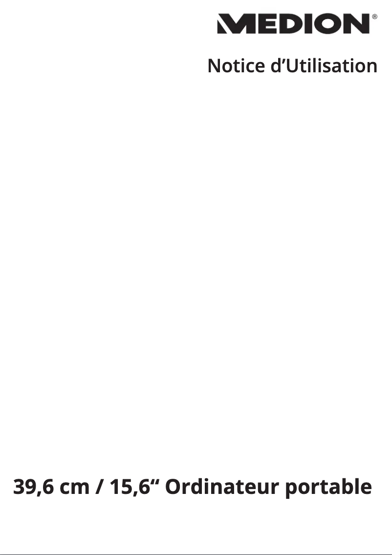 Image de la première page du manuel de l'appareil AKOYA S6445 (MD 61323)