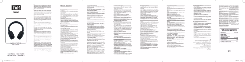 Página 1 del manual Manual de usuario T'nB Shine