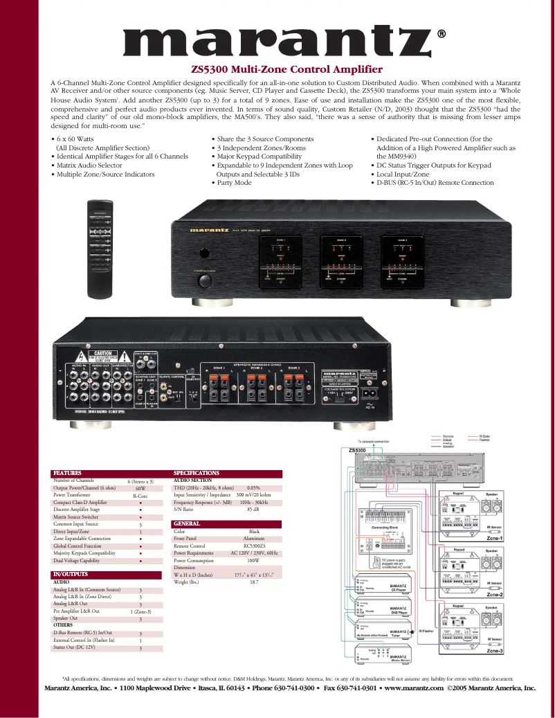 Image de la première page du manuel de l'appareil ZS5300