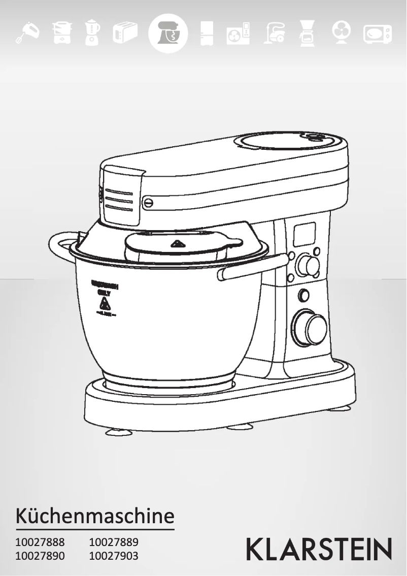 Image de la première page du manuel de l'appareil 10027889