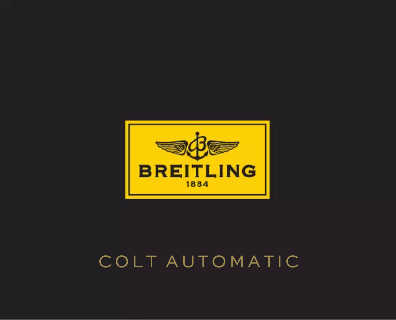 Page n°1 - Manuel utilisateur Breitling Colt Automatic