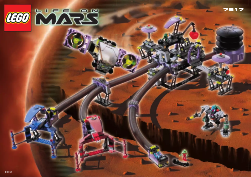 Page 1 de la notice Manuel utilisateur Lego Space 7317