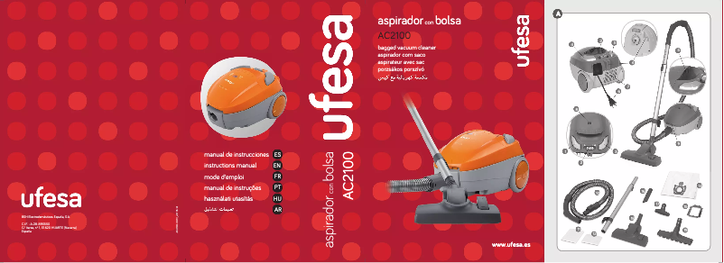 Página 1 del manual Manual de usuario Ufesa AC2100