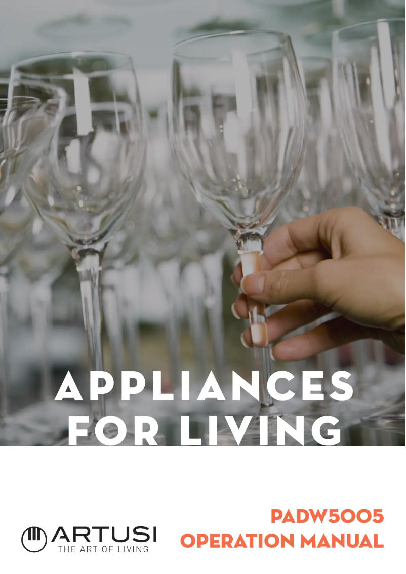 Page 1 de la notice Manuel utilisateur Artusi PADW5005W