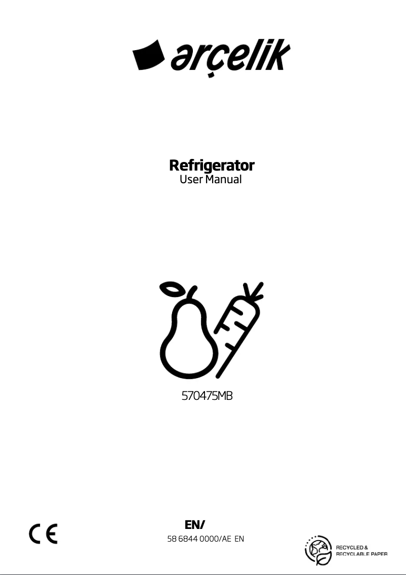 Image de la première page du manuel de l'appareil 570475 MB