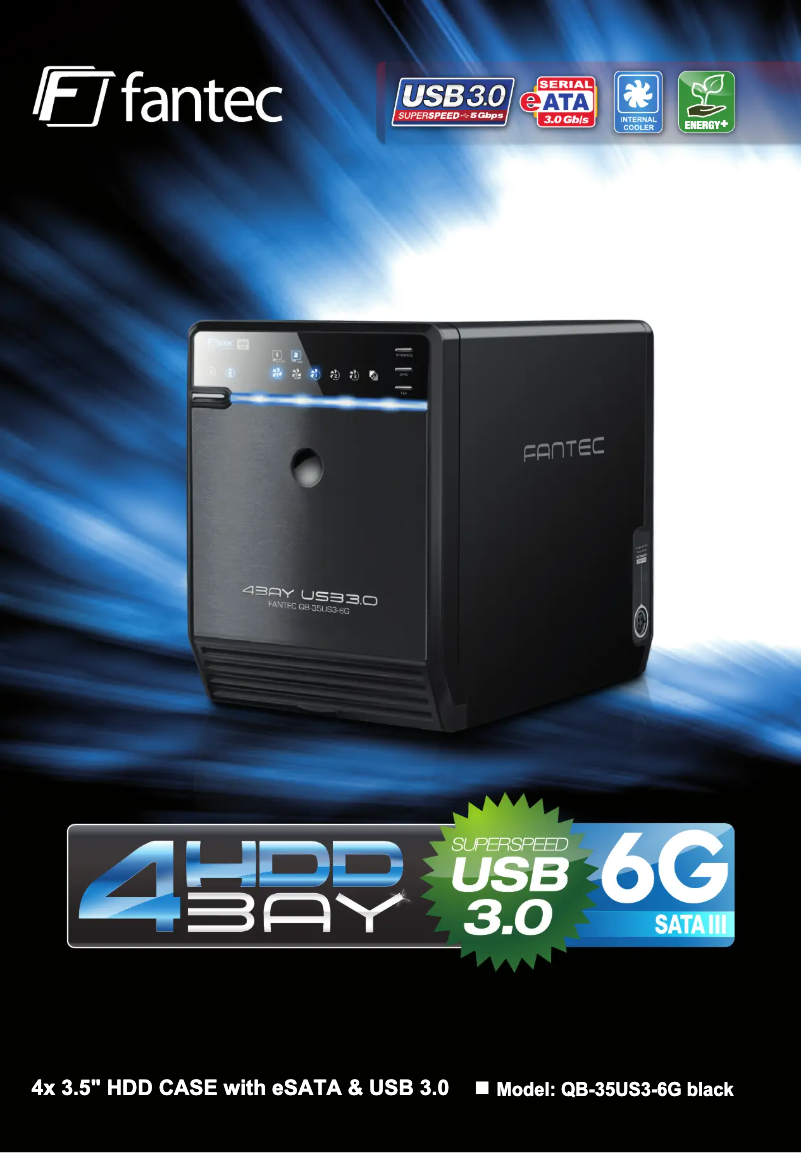 Image de la première page du manuel de l'appareil QB-35US3-6G