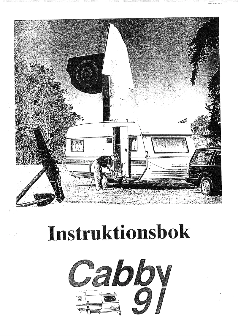 Page n°1 - Manuel utilisateur Cabby 1991