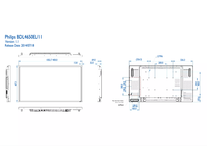 Image de la première page du manuel de l'appareil BDL4650EL