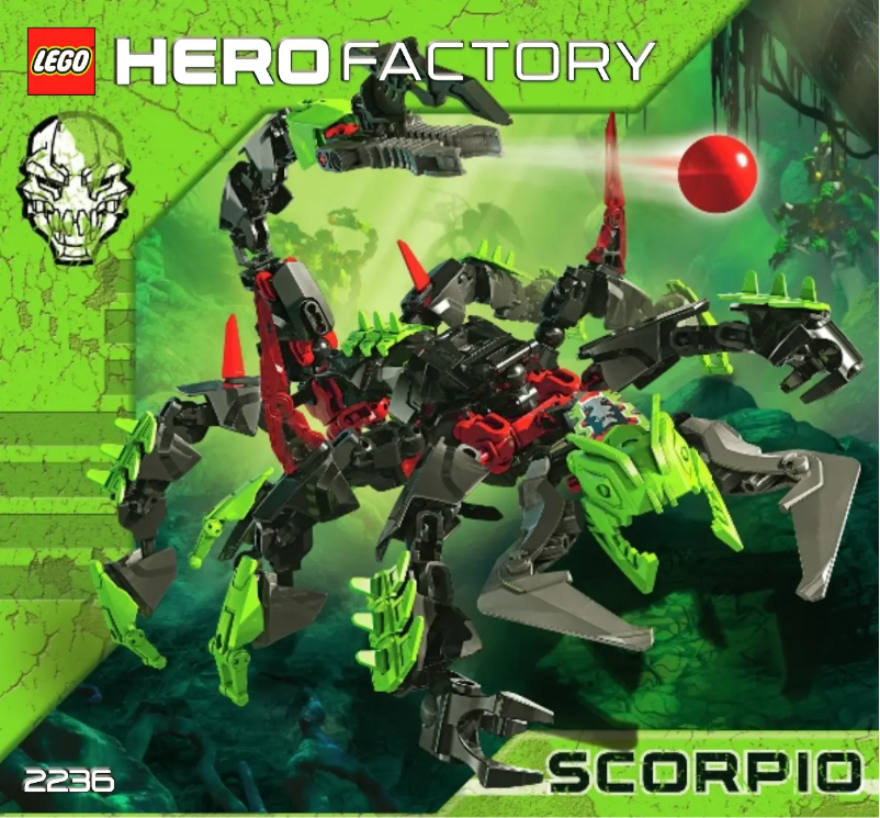 Page n°1 - Manuel utilisateur Lego Scorpio
