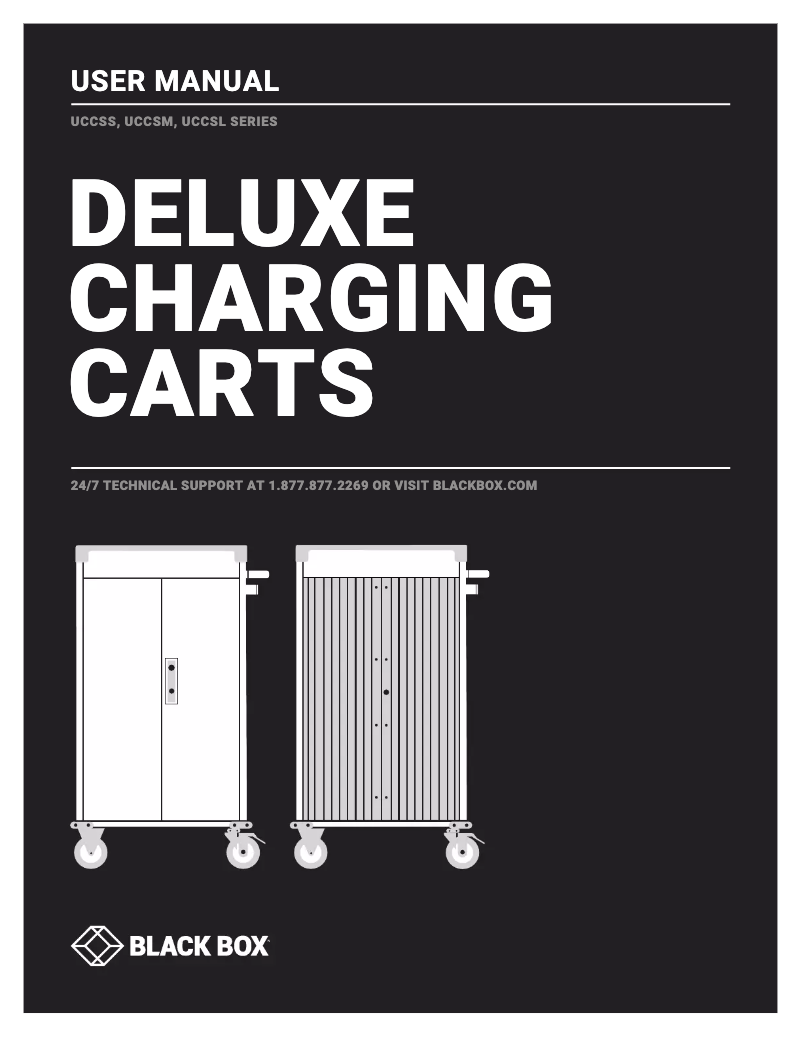 Page n°1 - Manuel utilisateur Black Box Deluxe UCCSL-12-36T