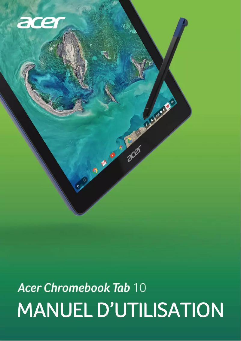 Page n°1 - Manuel utilisateur Acer Chromebook Tab 10