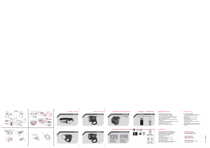 Page 1 de la notice Manuel utilisateur Sigma Cubelight