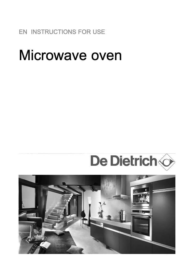 Page n°1 - Manuel utilisateur De Dietrich DME785X