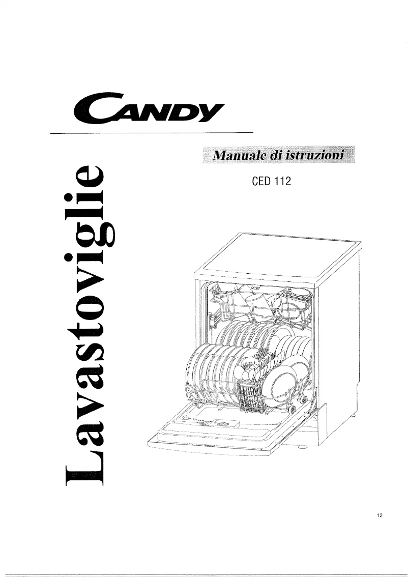 Image de la première page du manuel de l'appareil CED 112