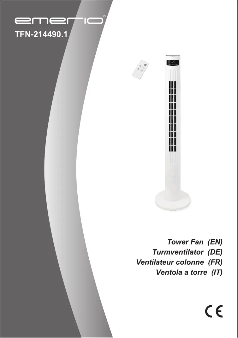 Página 1 del manual Manual de usuario Emerio TFN-214490.1