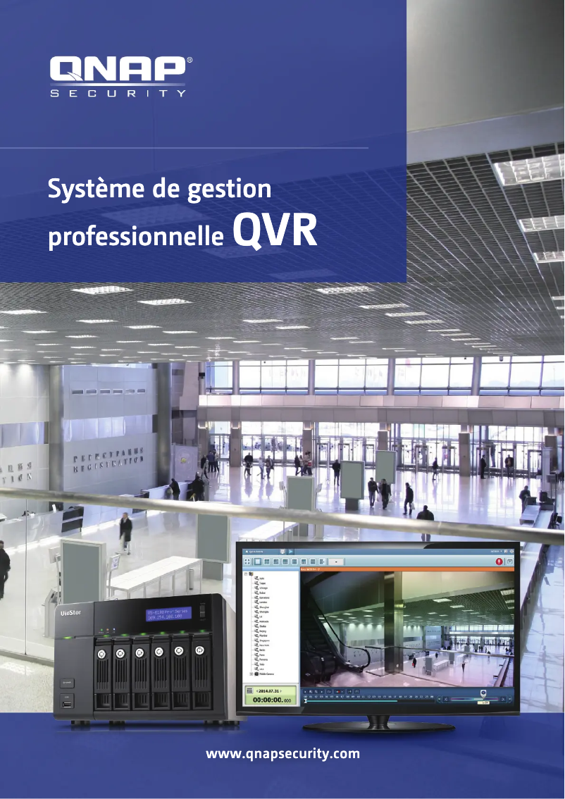 Page n°1 - Fiche technique QNAP VS-4016U-RP Pro