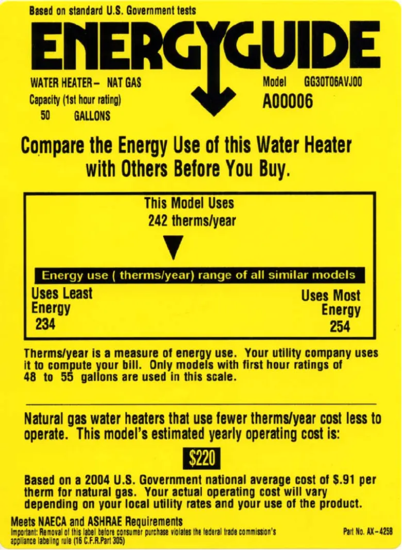 Image de la première page du manuel de l'appareil GG30T06AVJ00