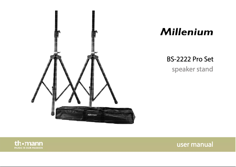 Image de la première page du manuel de l'appareil BS-2222
