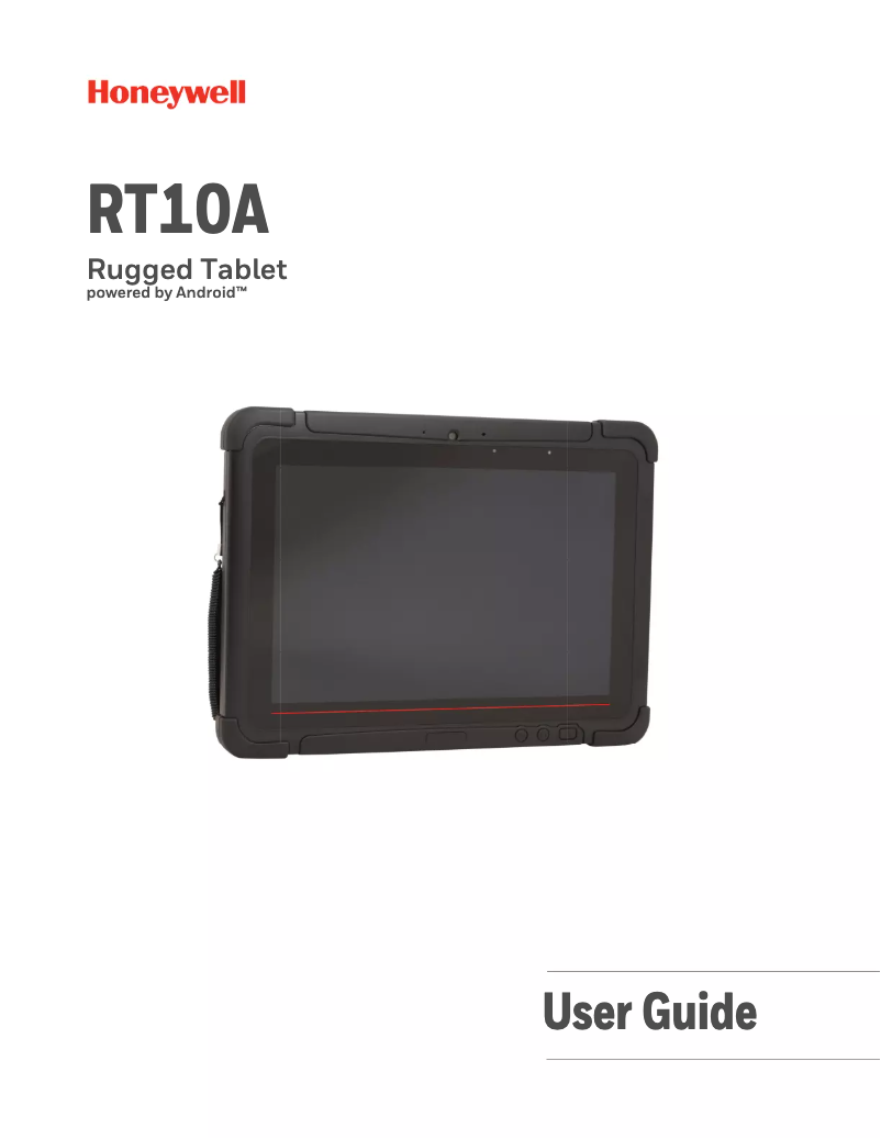 Page n°1 - Manuel utilisateur Honeywell RT10A