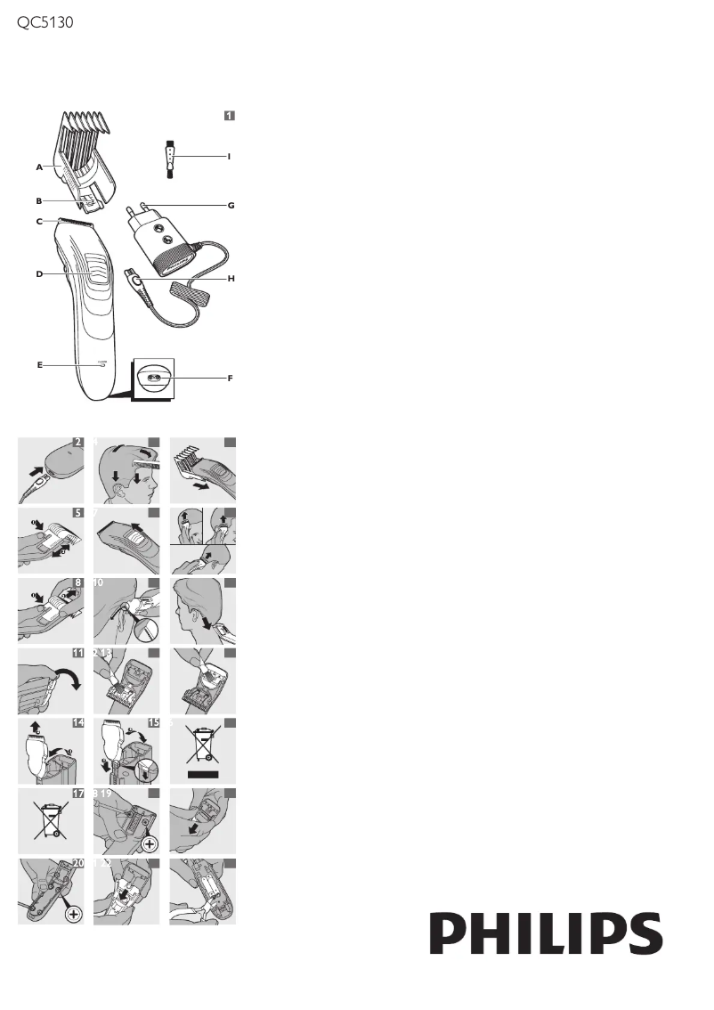 Image de la première page du manuel de l'appareil Series 3000 QC5130