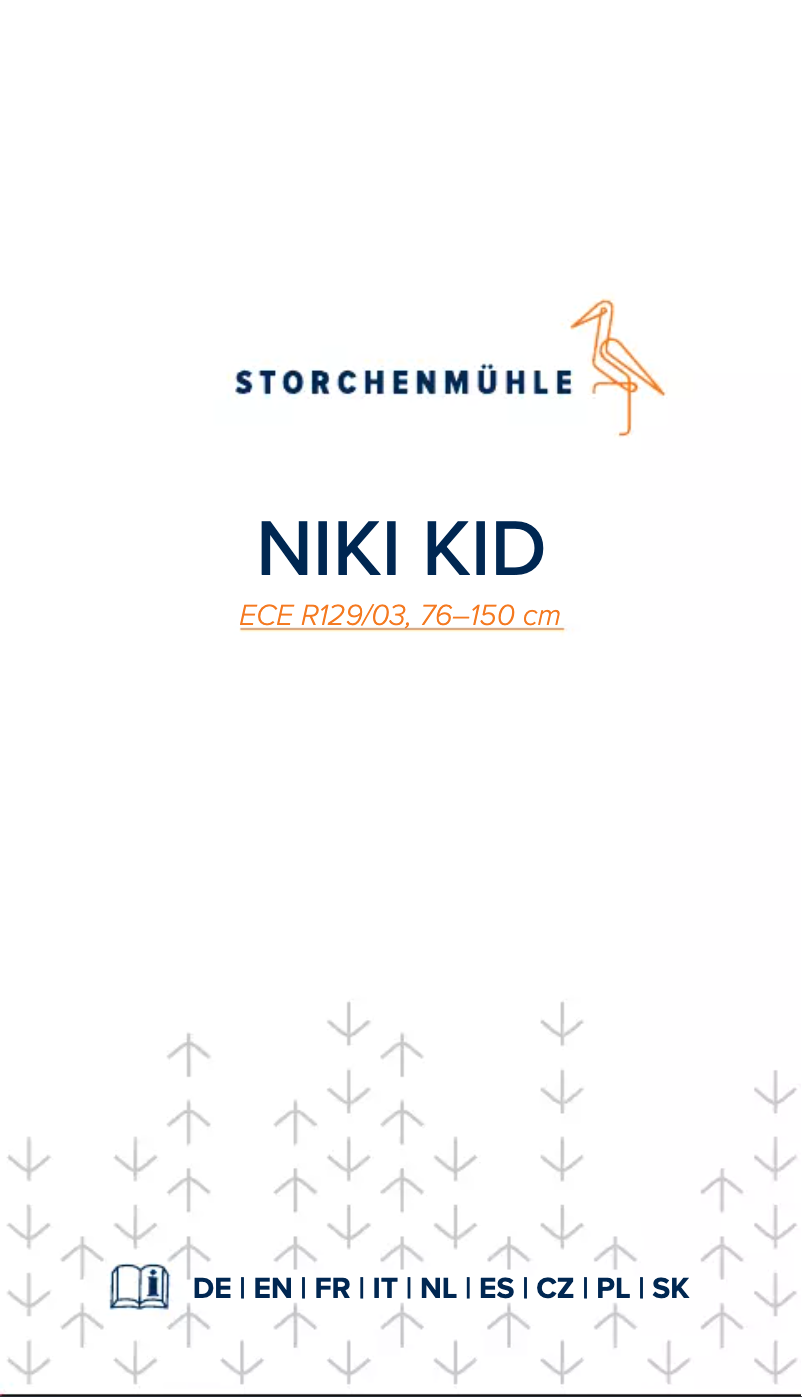 Image de la première page du manuel de l'appareil Niki kid