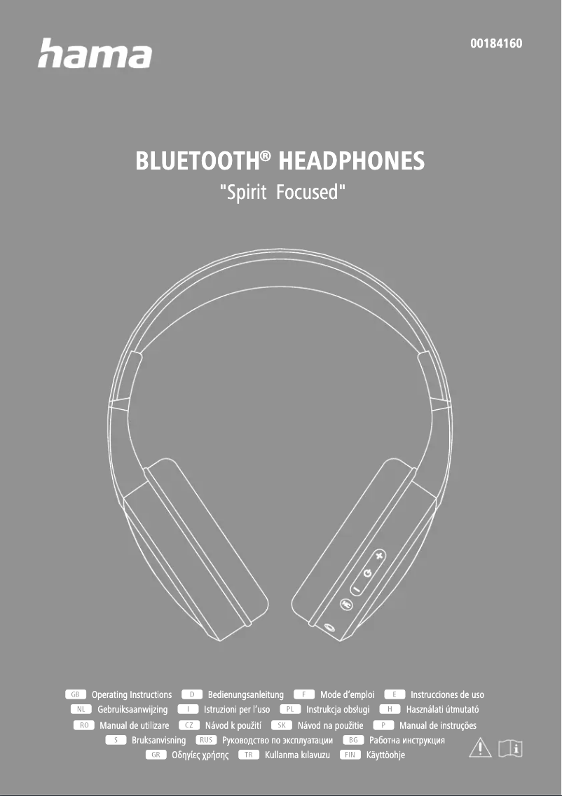 Página 1 del manual Manual de usuario Hama Spirit Focused 00184160