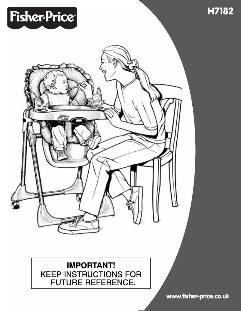 Page 1 de la notice Manuel utilisateur Fisher Price Healthy Care H7182