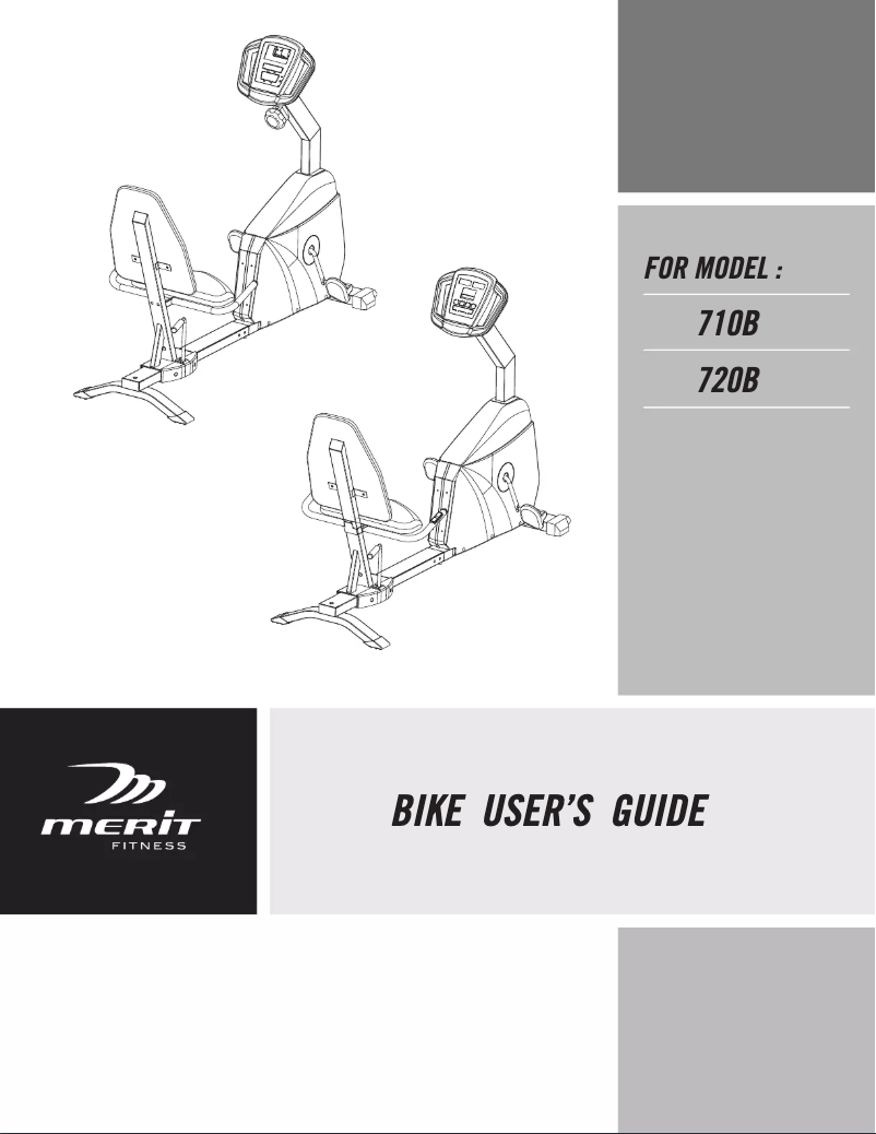 Page n°1 - Manuel utilisateur Merit 720B