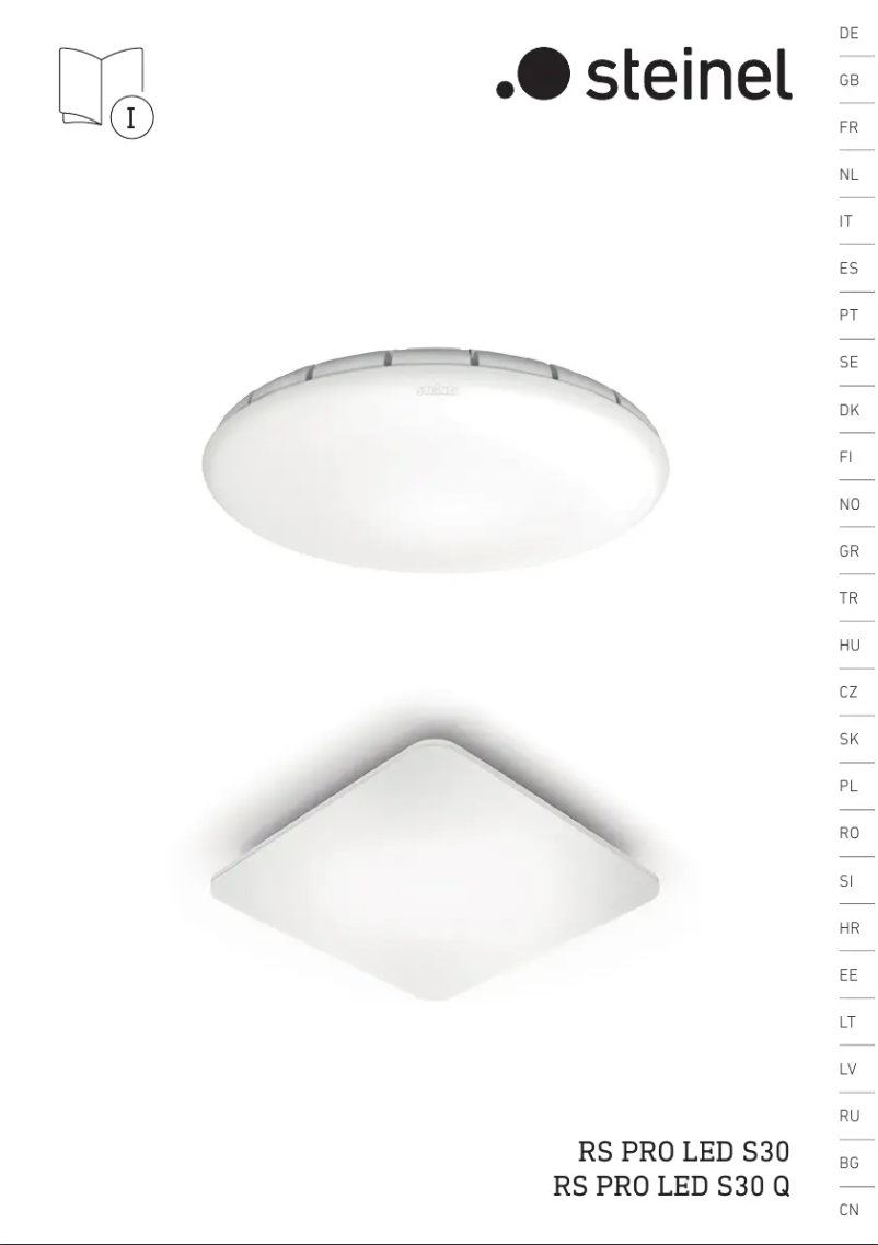 Página 1 del manual Manual de usuario Steinel RS PRO S30 Q SC